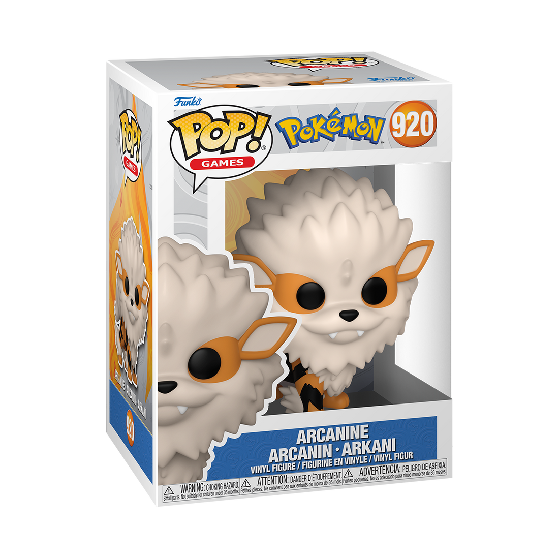 POKÉMON, Arcanine Statua Funko Pop.