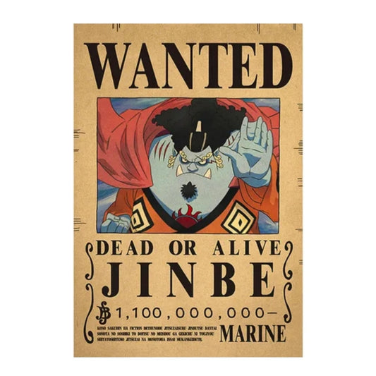 ONE PIECE JINBE, POSTER WANTED.