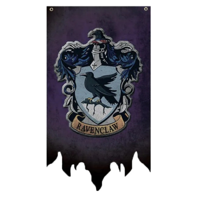 HARRY POTTER, Bandiera simbolo Ravenclaw (Corvonero).