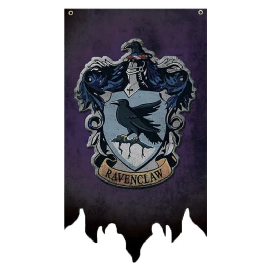 HARRY POTTER, Bandiera simbolo Ravenclaw (Corvonero).