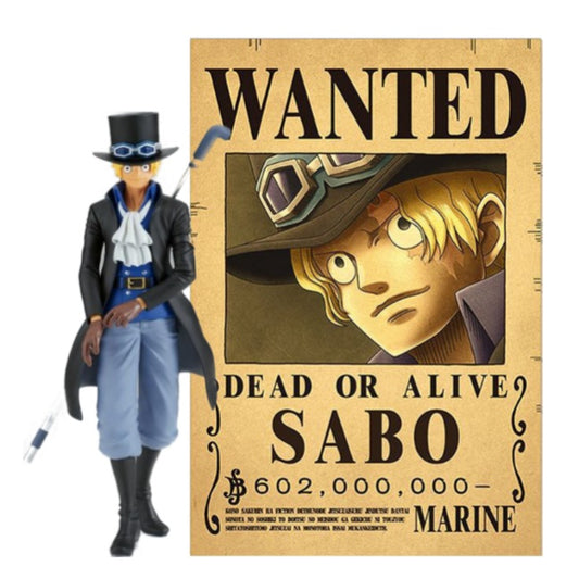 ONE PIECE, SABO STATUA BANPRESTO + POSTER SABO