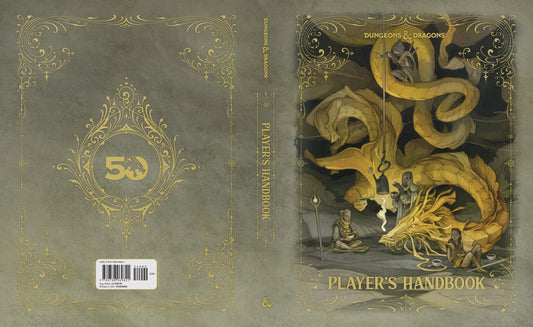 D&D 5.0 - PLAYER'S HANDBOOK 2024 - ALTERNATIVE COVER - ENG