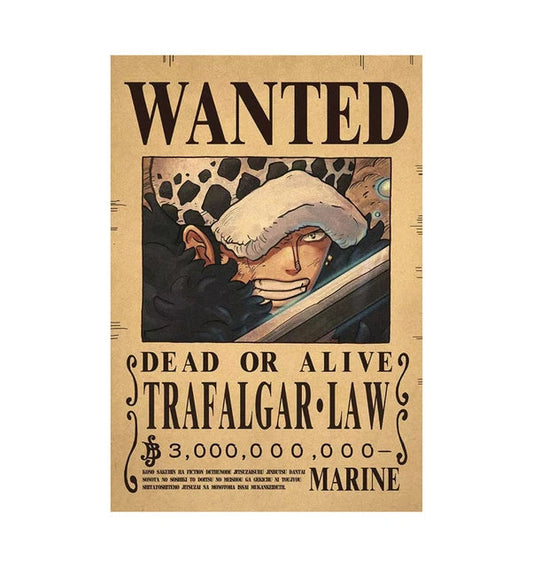 ONE PIECE TRAFALGAR LAW, POSTER WANTED.