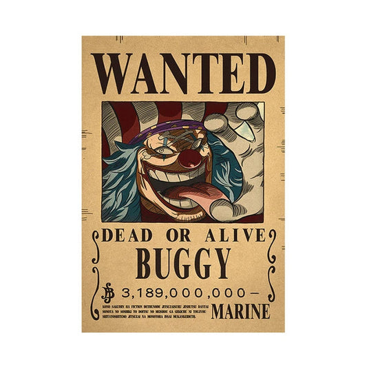 ONE PIECE, BUGGY POSTER WANTED .