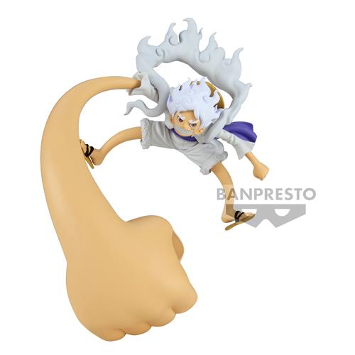 !!!PREORDINE!!! ONE PIECE, LUFFY GEAR 5TH , STATUA BANPRESTO (12cm)