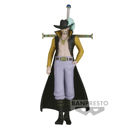 !!!PREORDINE!!! ONE PIECE, DRACULE MIHAWK, STATUA BANPRESTO (16cm)