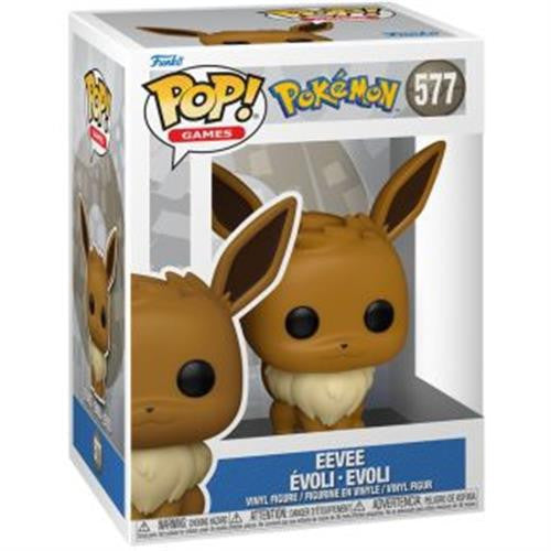 POKÉMON, EEVEE STATUA FUNKO POP, (9 CM)