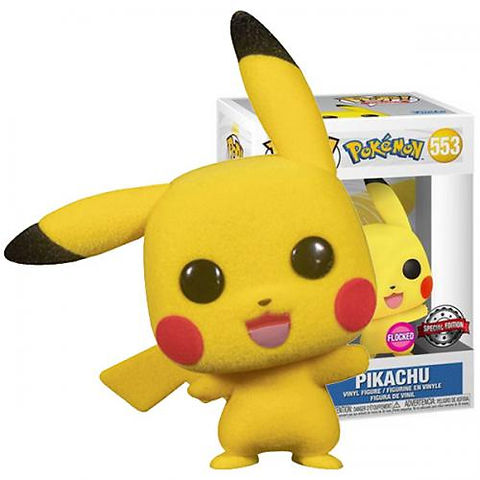 POKÉMON, PIKACHÚ FLOCKED (LIMITED EDITIONS)