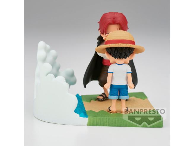 ONE PIECE, Shanks e Luffy Statua BANPRESTO.