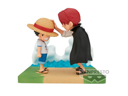 ONE PIECE, Shanks e Luffy Statua BANPRESTO.