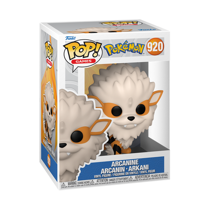 POKÉMON, Arcanine Statua Funko Pop.