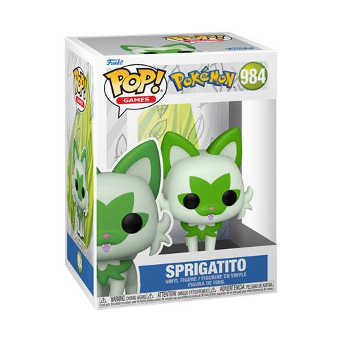 POKÉMON, SPRIGATTITO STATUA FUNKO POP (9 cm)