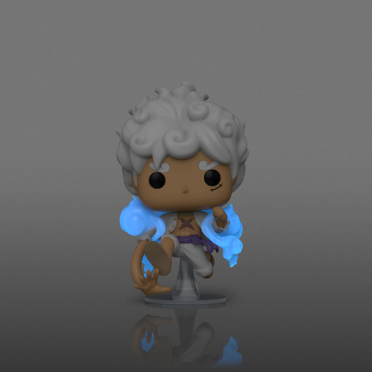 PREORDINE!!! One Piece, Luffy Gear 5th (Glow in the dark) Statua Funko Pop. (ARRIVO STIMATO PER MAGGIO)
